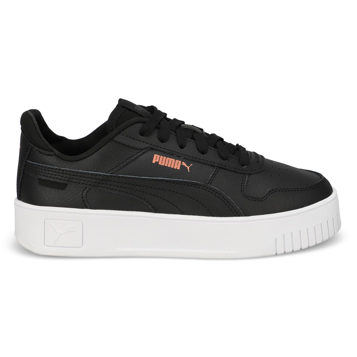 Women's Carina Street Sneaker- Black/Rose Gold