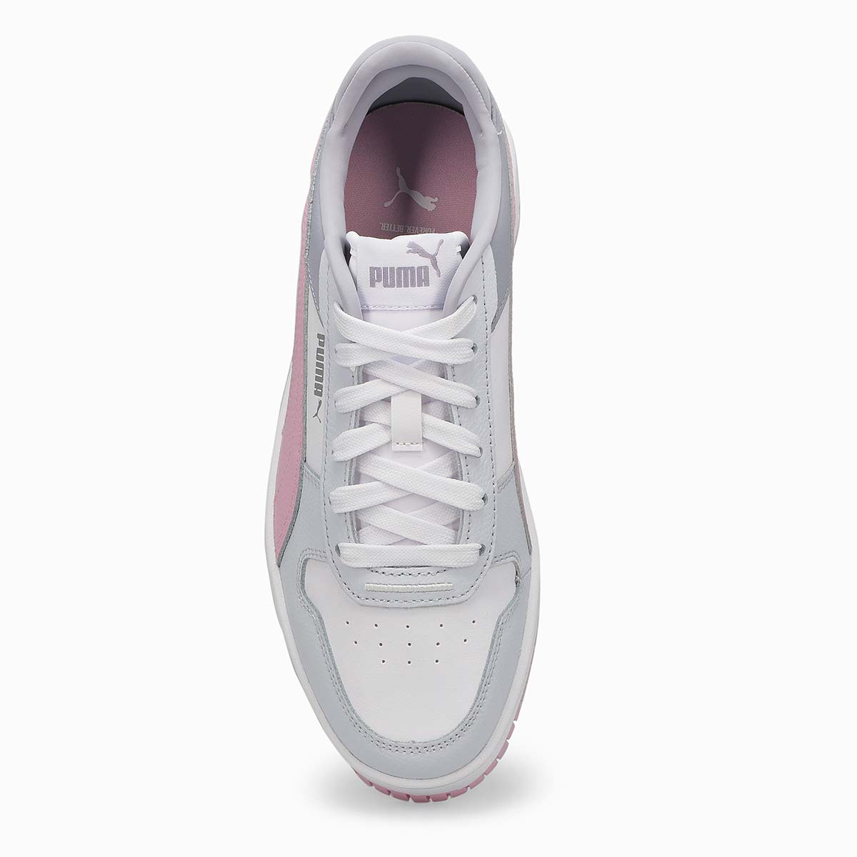 Women's Carina Street Sneaker - White/Grape/ Silver