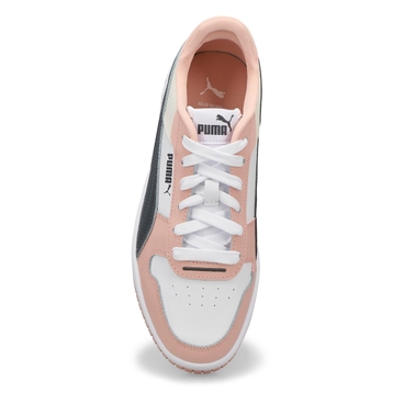 Women's Carina Street Lace Up Sneaker - White/Blac