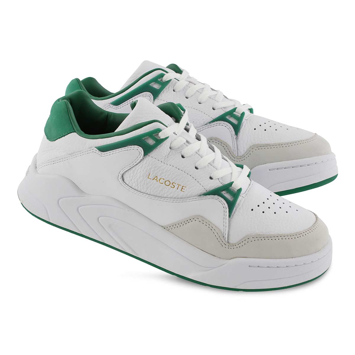 lacoste court slam green