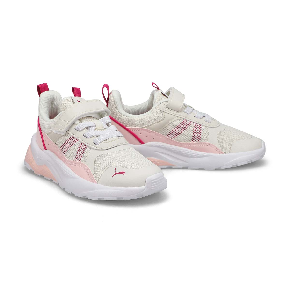 Girls' Anzarun 2.0 AC+PS Sneaker - Grey/Pink