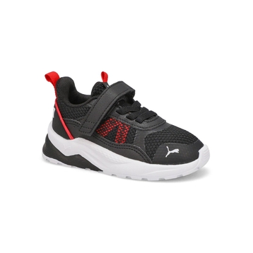 Infants' Anzarun 2.0 AC+ Sneaker - Black/Red/White
