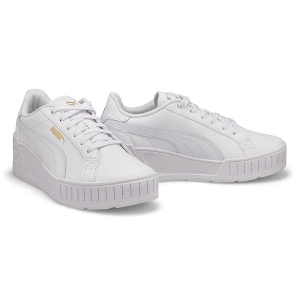 Baskets compensées KARMEN WEDGE , blanc/blanc, femmes