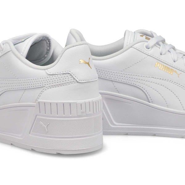 Baskets compensées KARMEN WEDGE , blanc/blanc, femmes