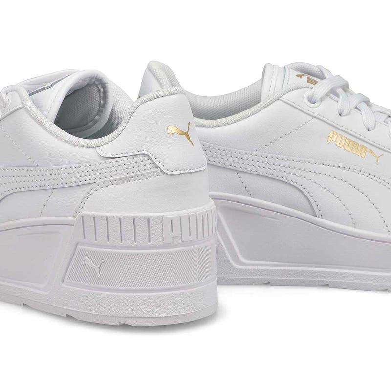 Baskets compensées KARMEN WEDGE , blanc/blanc, femmes