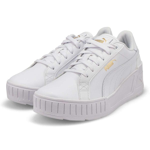 Baskets compensées KARMEN WEDGE , blanc/blanc, femmes