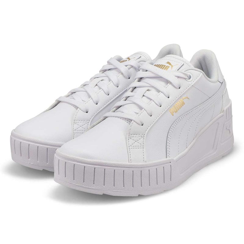 Baskets compensées KARMEN WEDGE , blanc/blanc, femmes