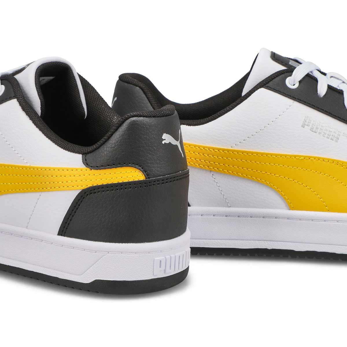 Baskets CAVEN 2.0, blanc/jaune, hommes