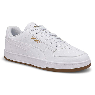 Mns Caven 2.0 Lace Up Sneaker - White/Gold