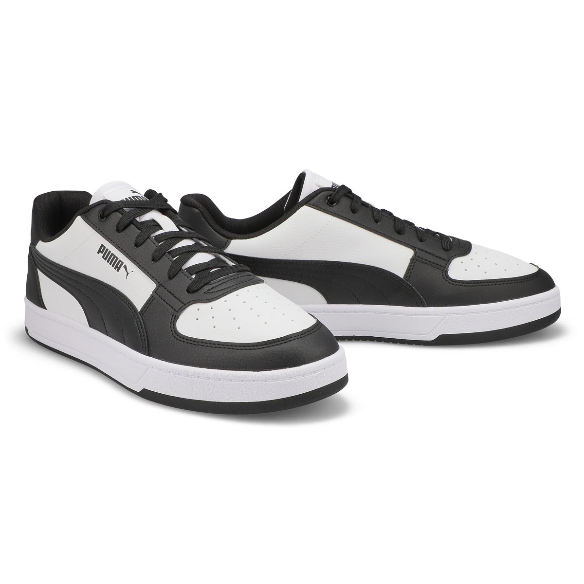 Men's Caven 2.0 Lace Up Sneaker - Black/White