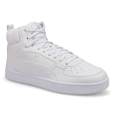 Mns Caven 2.0 Mid High Top Sneaker - White/Silver