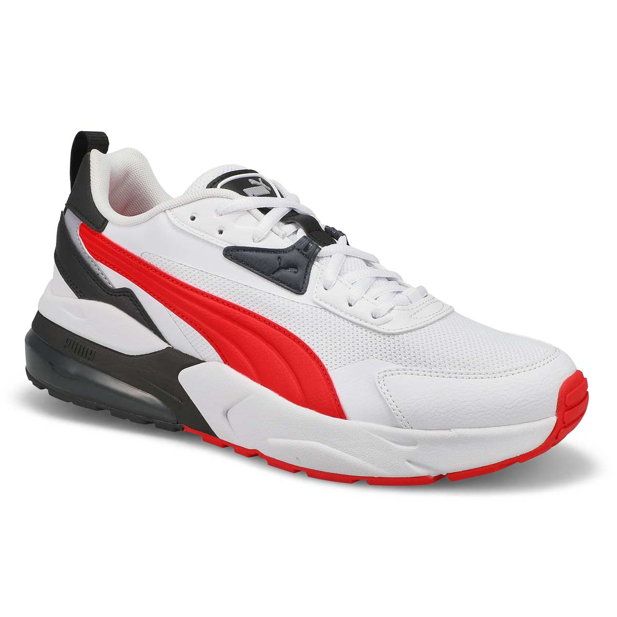 Men's Vis2k Lace Up Sneaker - White/Red/Black