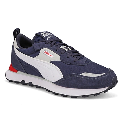 Espad. Rider FV Base, marine/blanc, homme