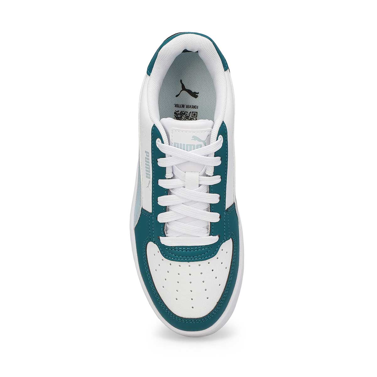 Kids'  Caven 2.0 Jr Lace Up Sneaker - White/ Frosted Dew/Cold Green