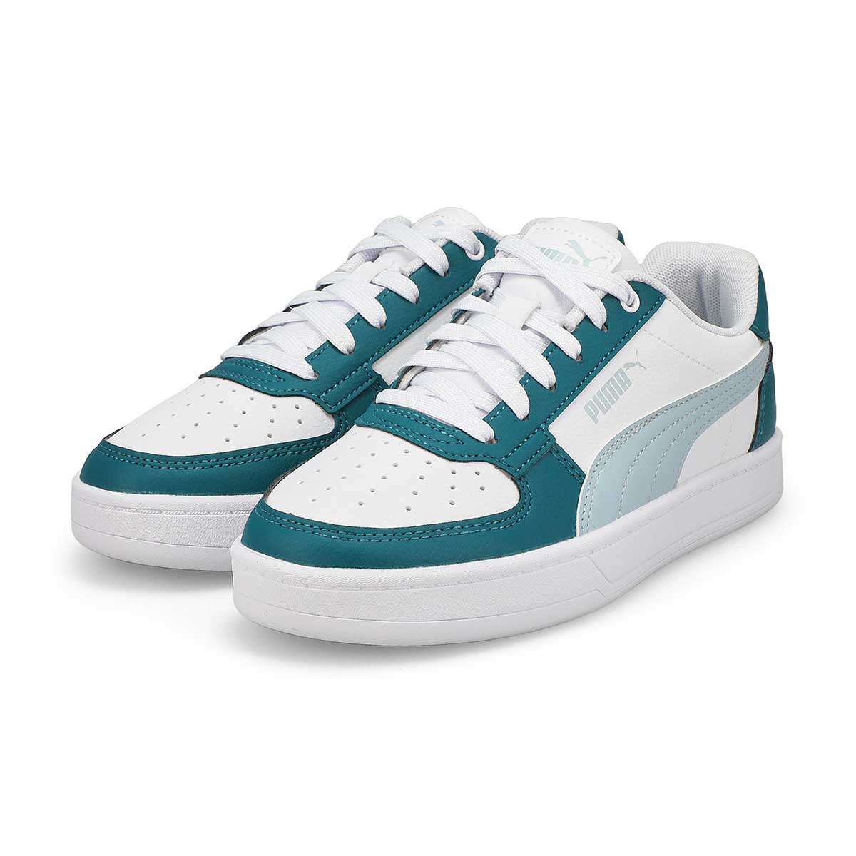 Kids'  Caven 2.0 Jr Lace Up Sneaker - White/ Frosted Dew/Cold Green