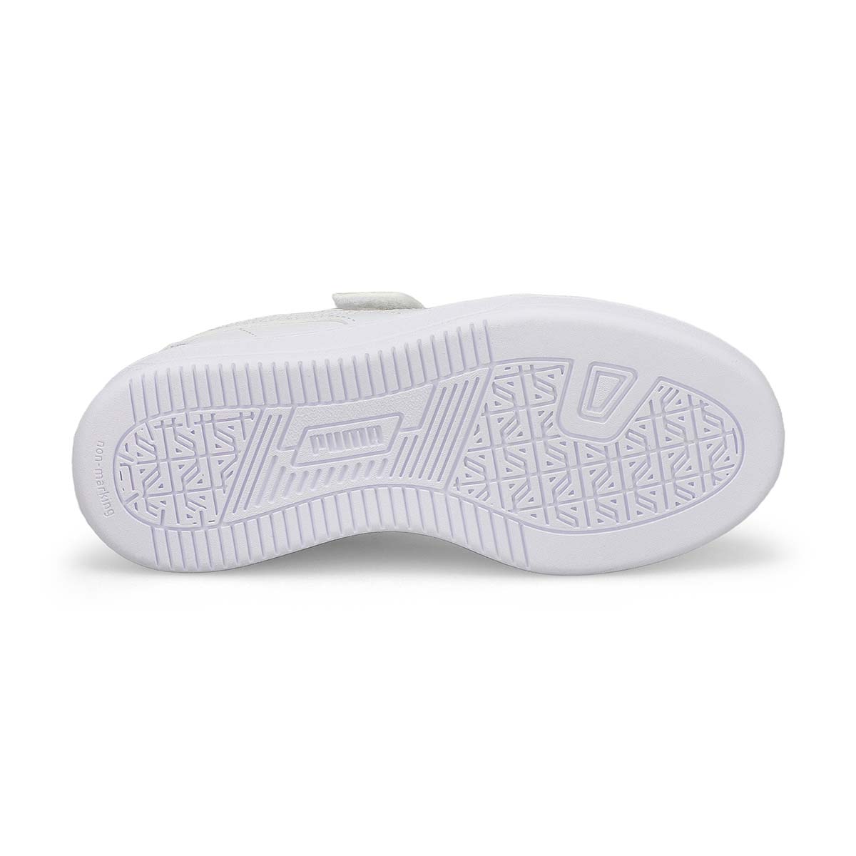 Baskets à lacets CAVEN 2.0 AC + PS, blanc/argent, enfants