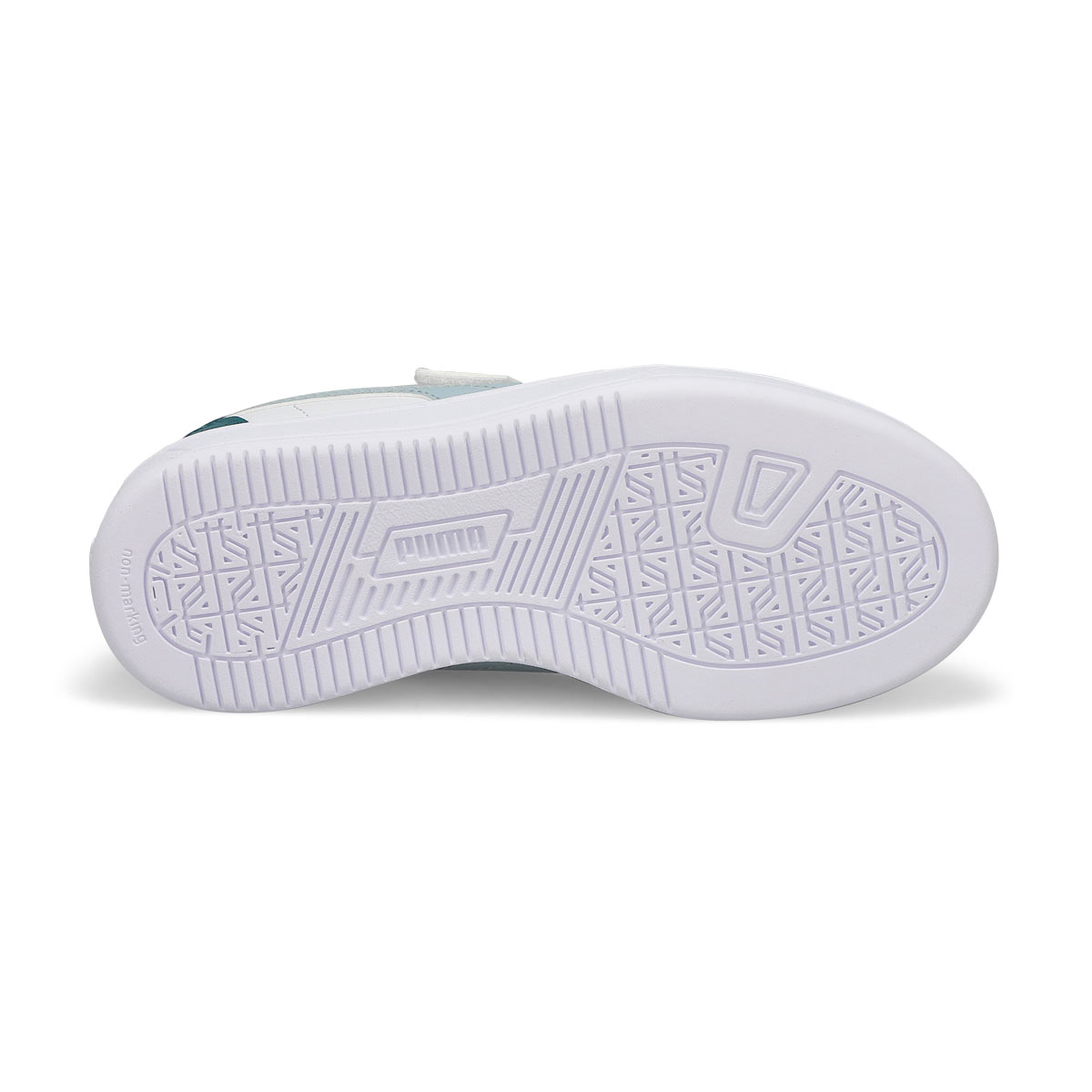 Baskets à lacets CAVEN 2.0 JR, blanc/rosée givrée/vert froid, enfants