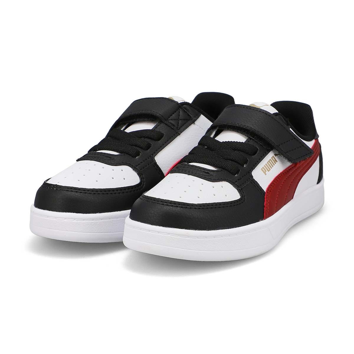 Kids'  Caven 2.0 AC + PS Lace Up Sneaker - Black/Red/White
