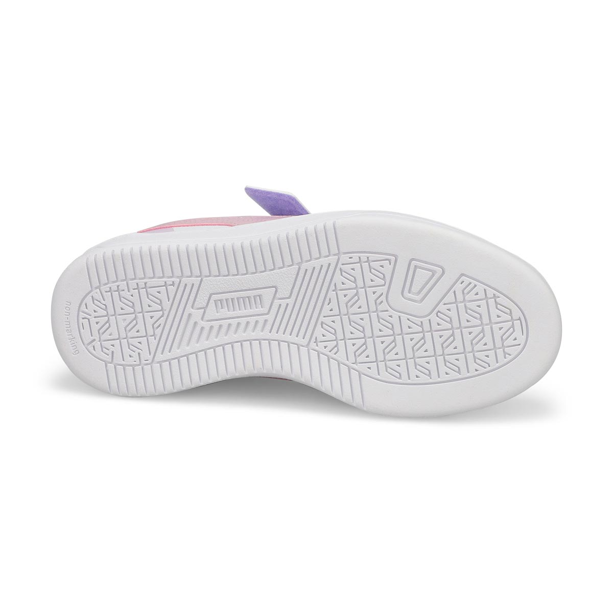 Baskets PUMA CAVEN 2.0 BLOCK, bleu/rose/blanc, filles