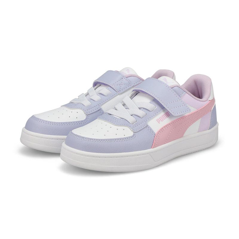 Girls'  Puma Caven 2.0 Block Sneaker - Blue/Pink/White