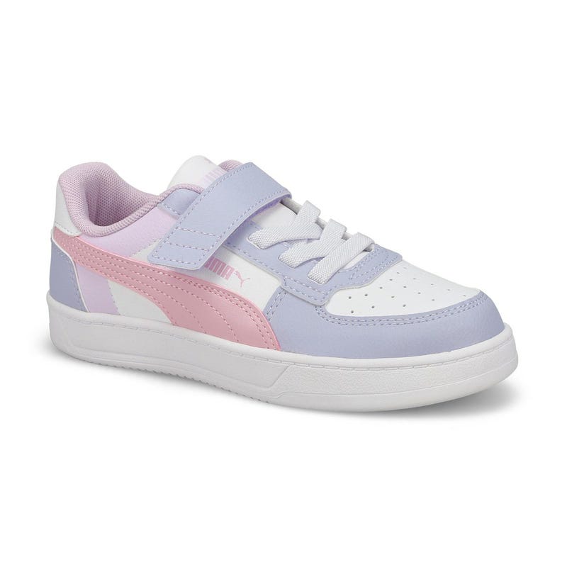 Girls'  Puma Caven 2.0 Block Sneaker - Blue/Pink/White