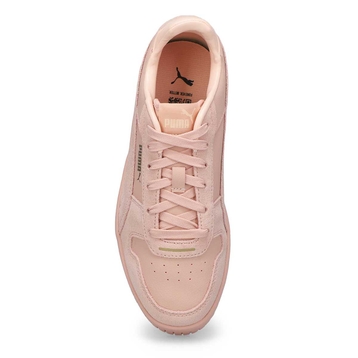 Women's Carina Street Suede Lace Up Sneaker - Rose