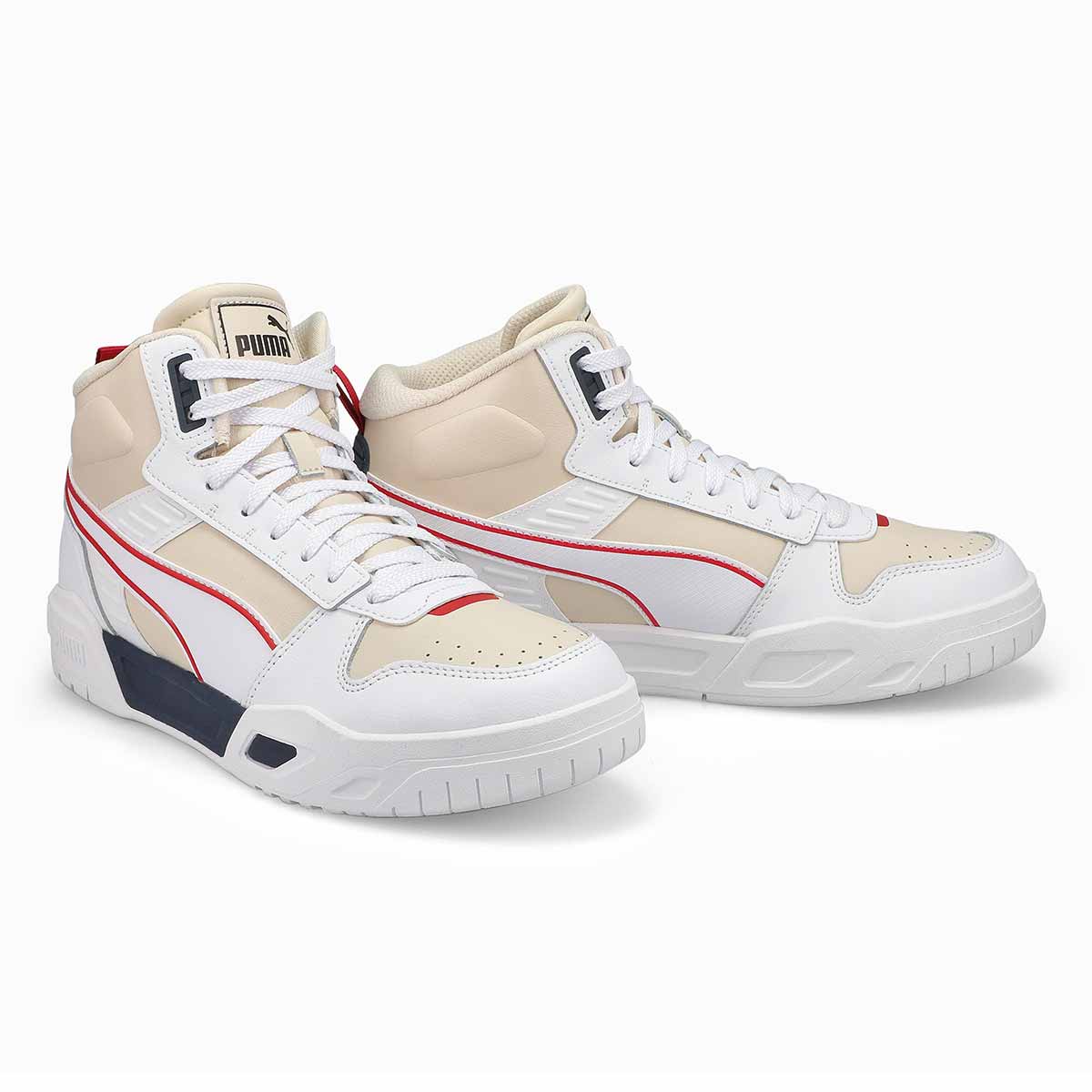 Baskets hautes RBD TECH HI TOP, blanc/marine/rouge, hommes