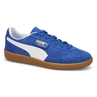 Baskets à lacets PALERMO, glaçure cobalt/blanc, hommes