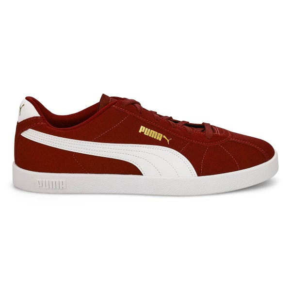 Men's Club ll Lace Up Sneaker - Red/White/Gold