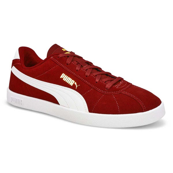 Men's Club ll Lace Up Sneaker - Red/White/Gold