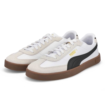 Men's Club ll Era Lace Up Sneaker -  White/Black/V