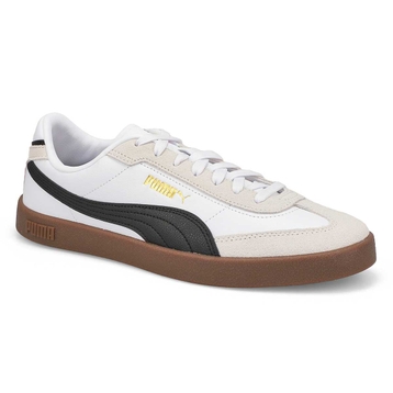Men's Club ll Era Lace Up Sneaker -  White/Black/V
