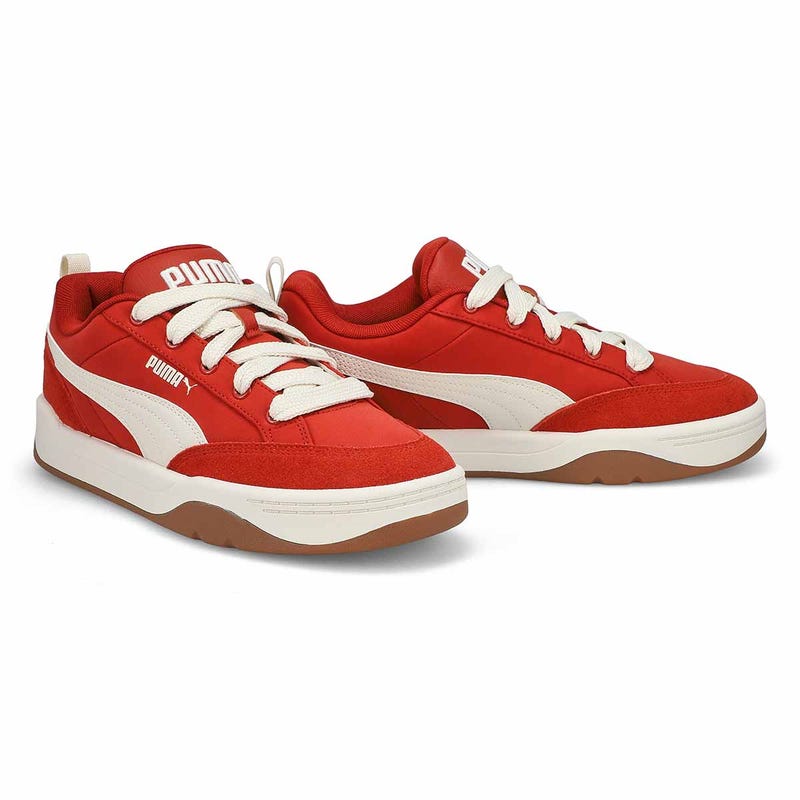 Men's Park Lifestyle Street Lace Up Sneaker - Mars Red/Vapor Gray