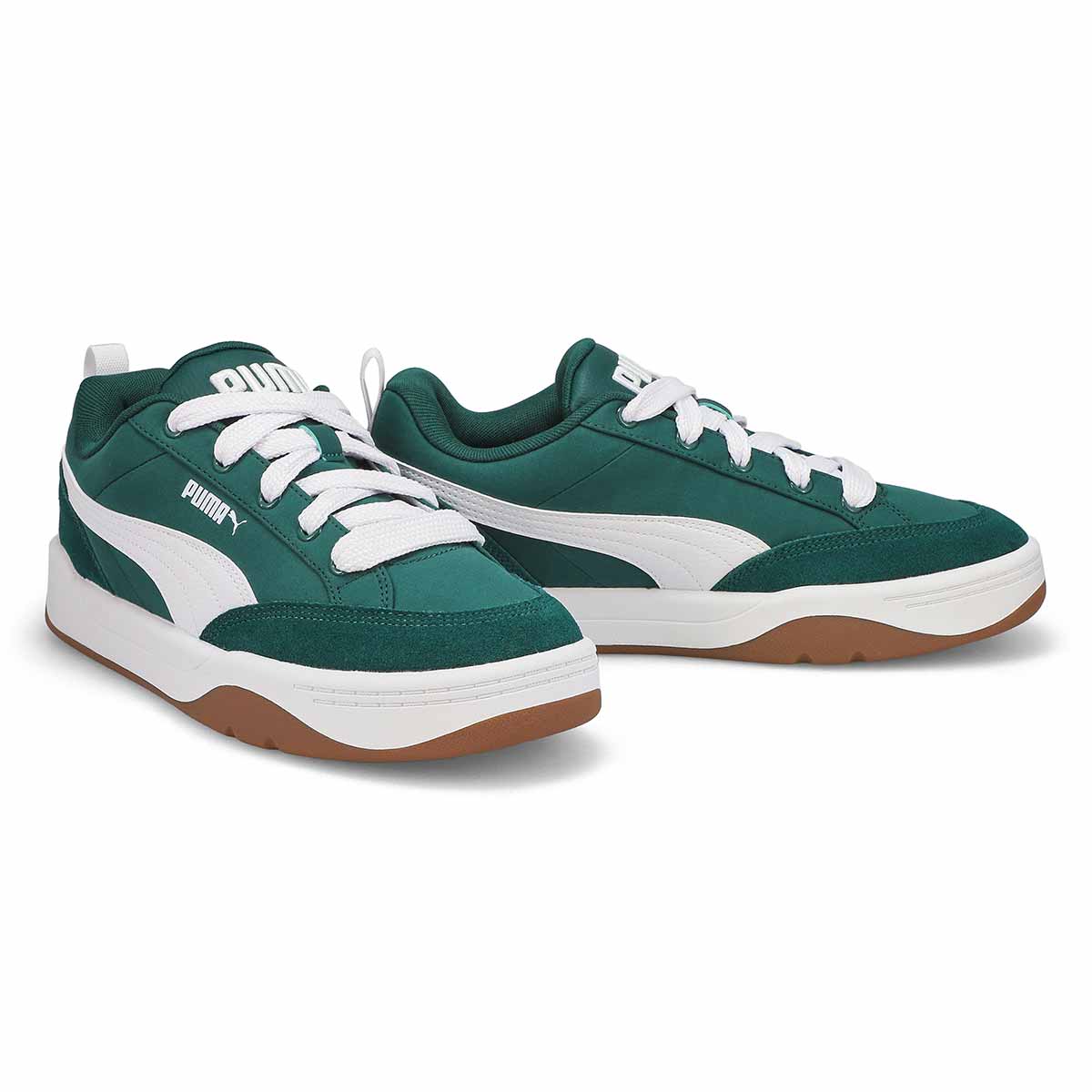Men's Park Lifestyle Street Lace Up Sneaker - Dark Myrtle/White