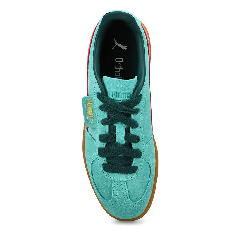 Women's Palermo Lace Up Sneaker - Turquoise/Pink