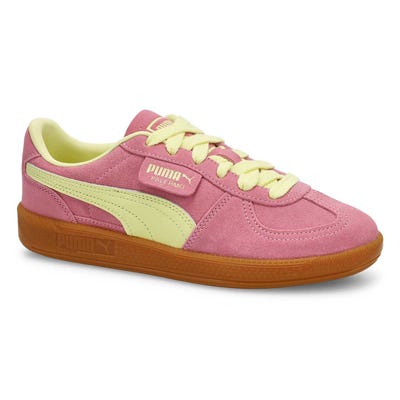 Lds Palermo Lace Up Sneaker - Poised Pink/Gold Moon