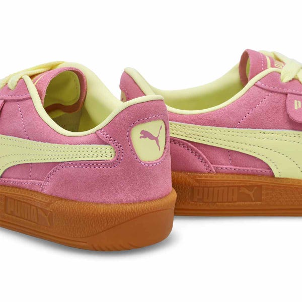 Women's Palermo Lace Up Sneaker - Poised Pink/Gold Moon