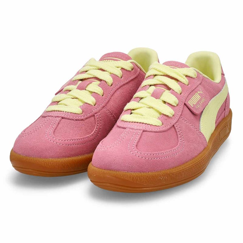 Women's Palermo Lace Up Sneaker - Poised Pink/Gold Moon