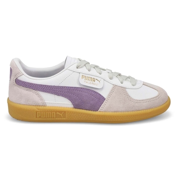 Women's Palermo Leather Lace Up Sneaker - White/Va