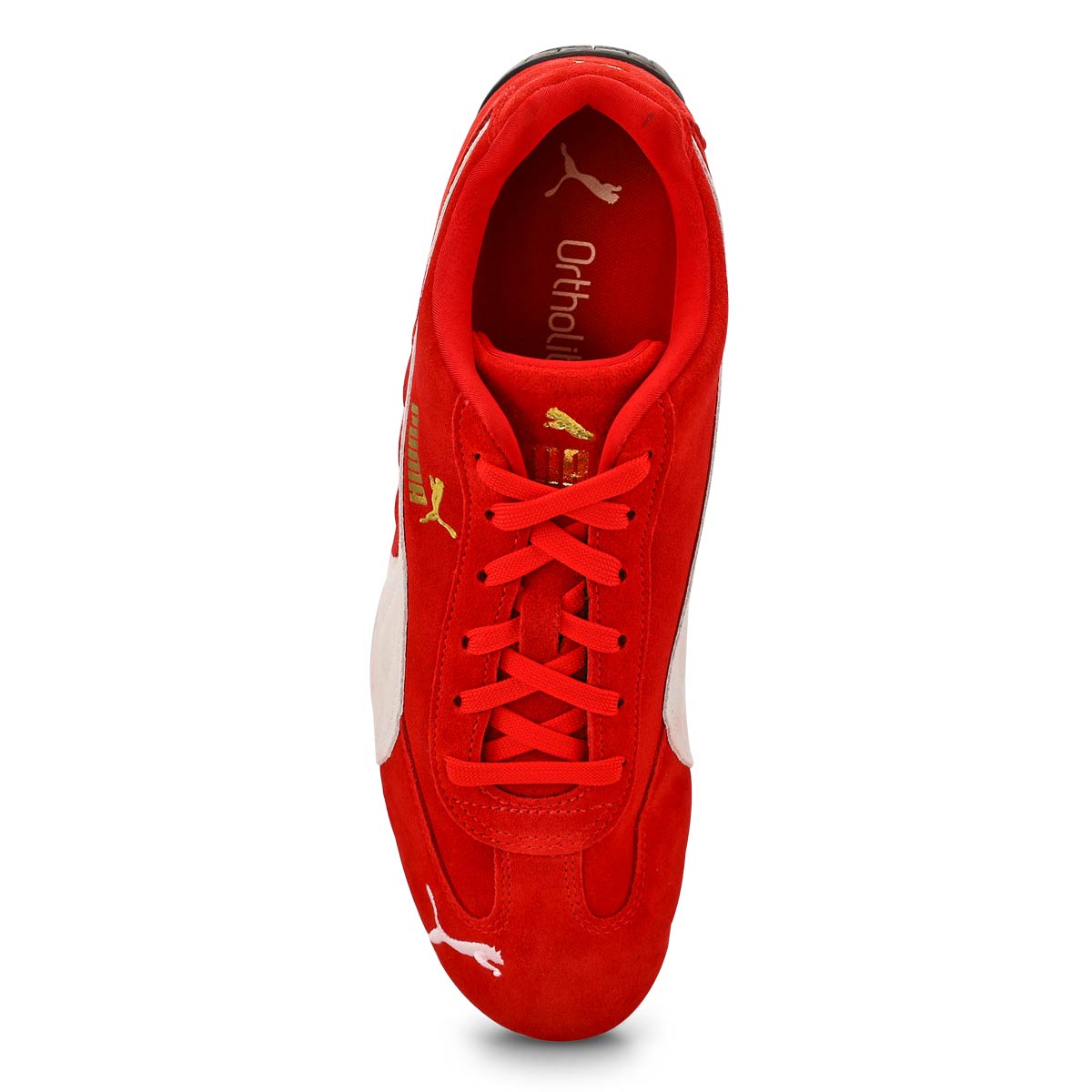 Baskets à profil bas SPEEDCAT OG, rouge/blanc, hommes