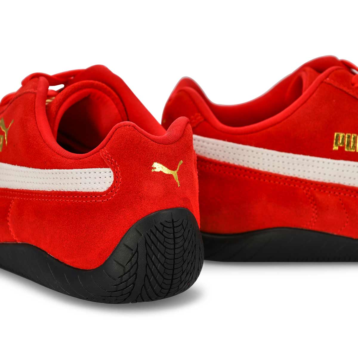 Baskets à profil bas SPEEDCAT OG, rouge/blanc, hommes