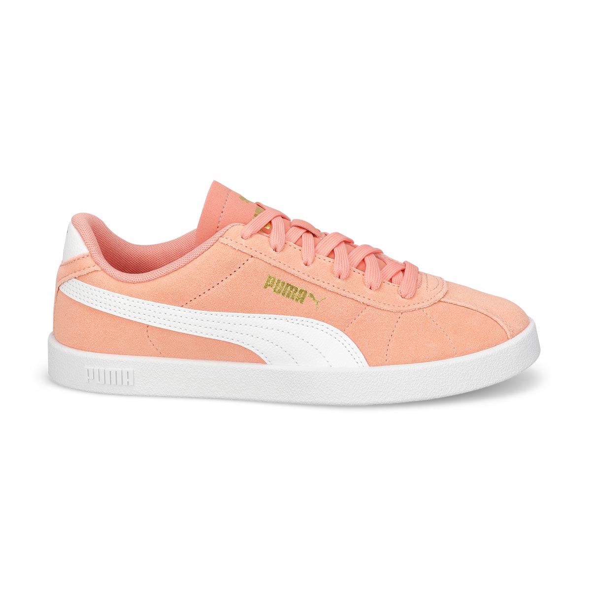 Baskets CLUB II, rose/blanc, filles