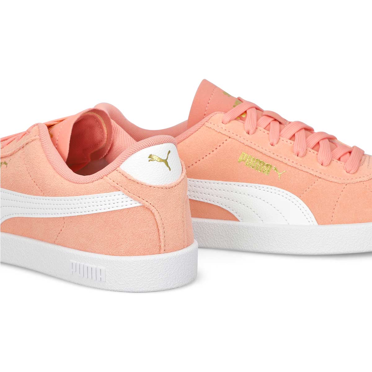 Baskets CLUB II, rose/blanc, filles