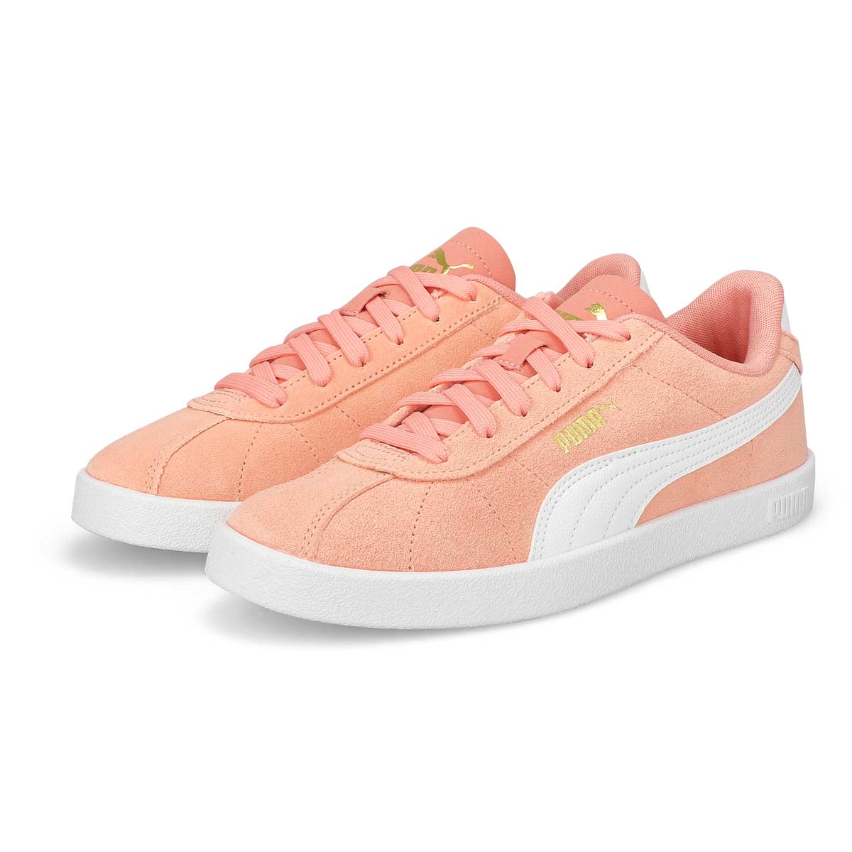 Baskets CLUB II, rose/blanc, filles