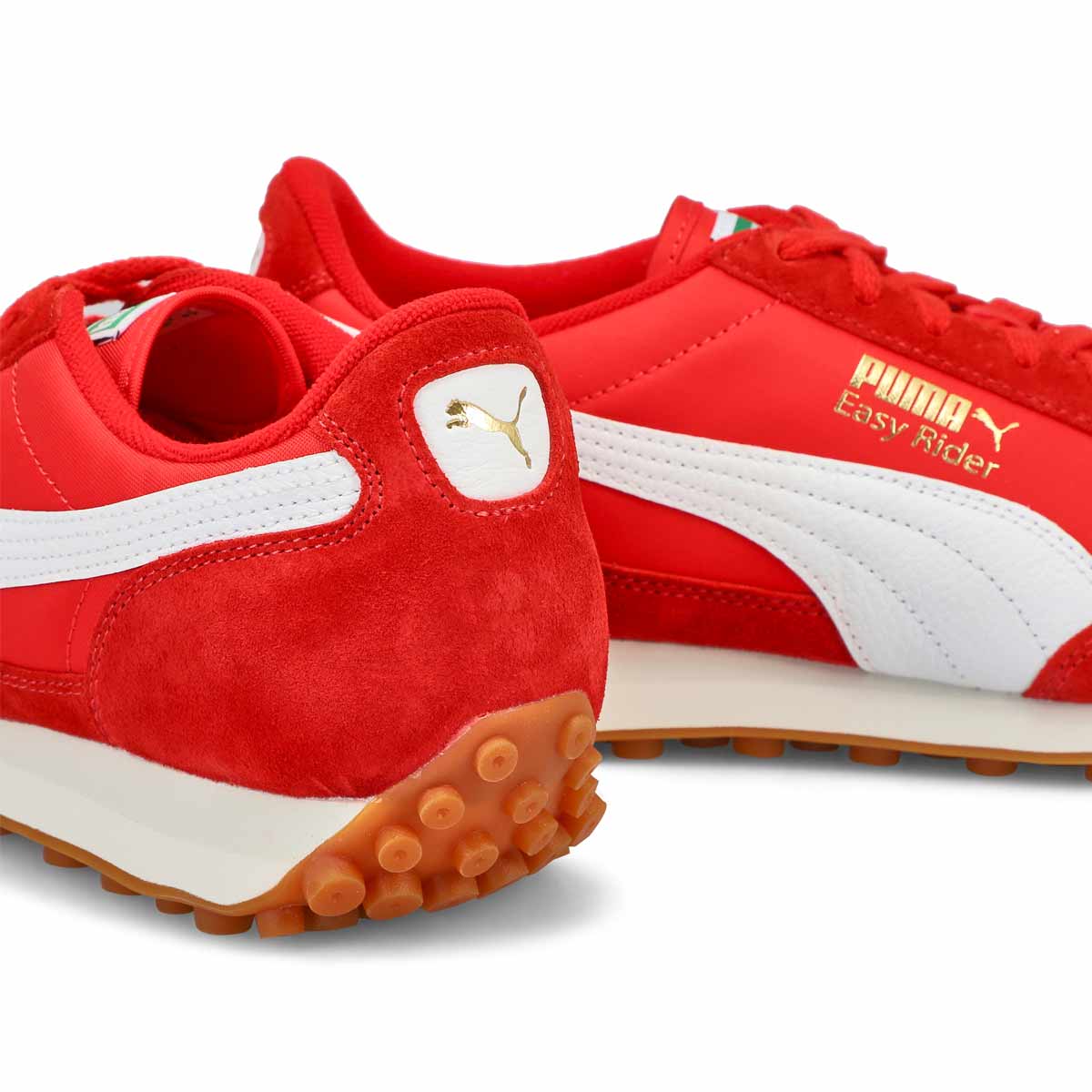 Men's Easy Rider Vintage Lace Up Sneaker - Red/White