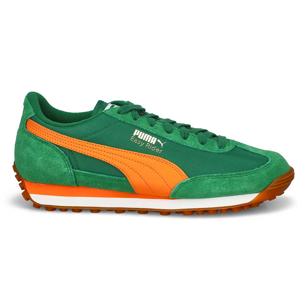Men's Easy Rider Vintage Lace Up Sneaker - Green/Orange
