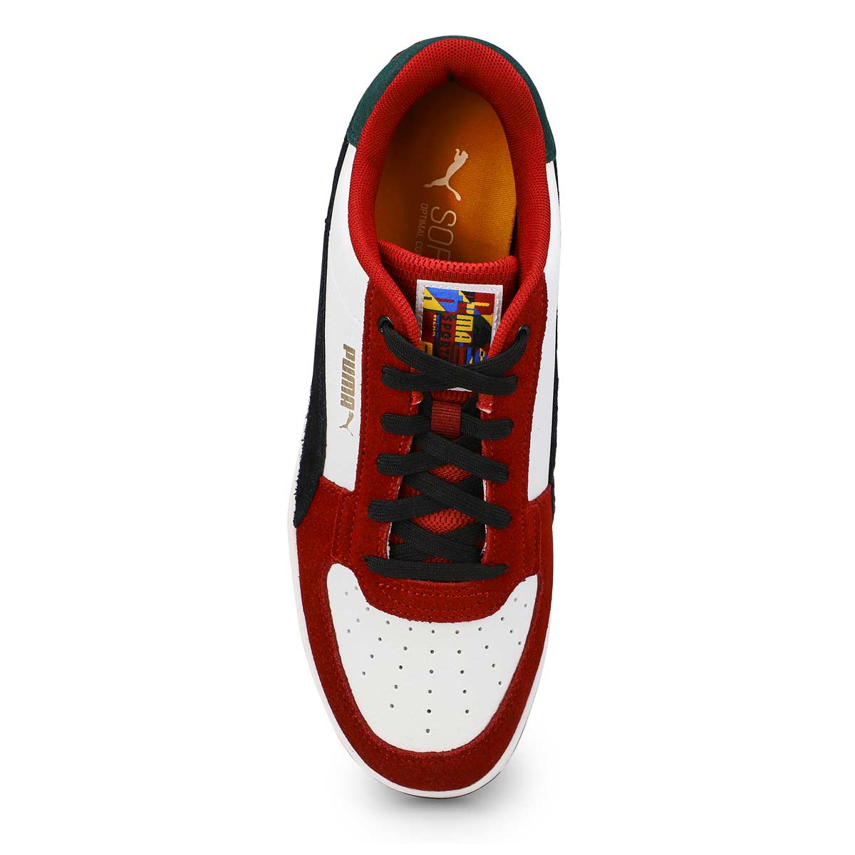 Men's Caven Year Of Sports Lace Up Sneaker - Intense Red/Black/Gum