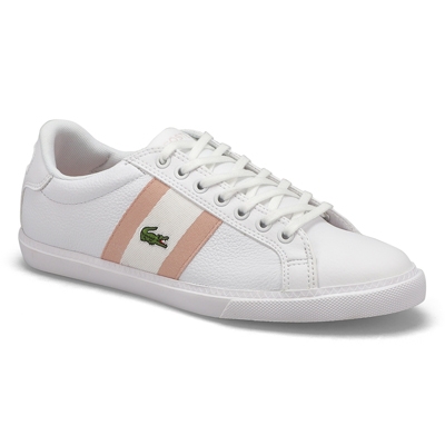 Lds Grad Vulc 120 1 Casual Sneaker - White/Pink