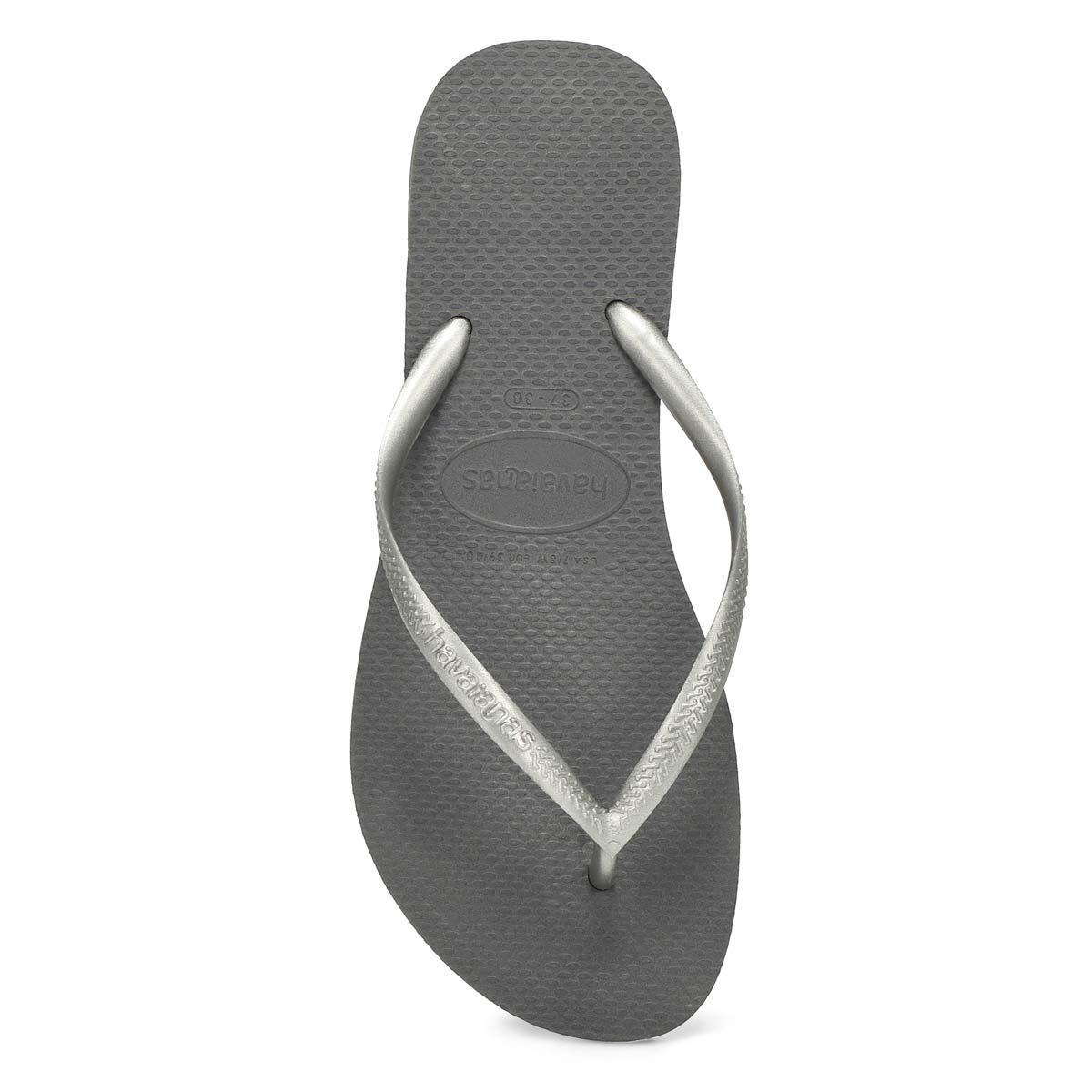 Women's Slim Flip Flop - Steel Grey