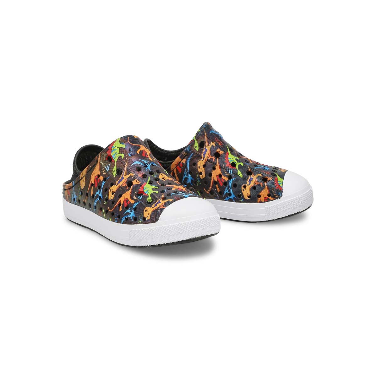 Infants' Guzman Steps Lil Dino Slip On Shoe - Black/Multi